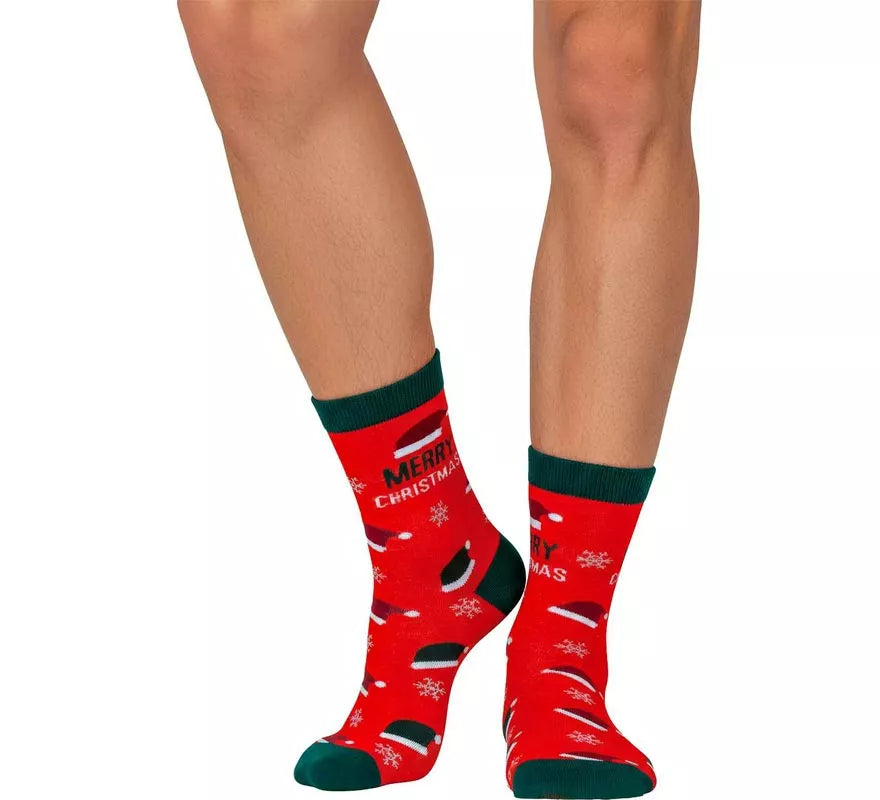 Translation missing: es.Calcetines Navideños Merry Christmas en números del 22 al 48