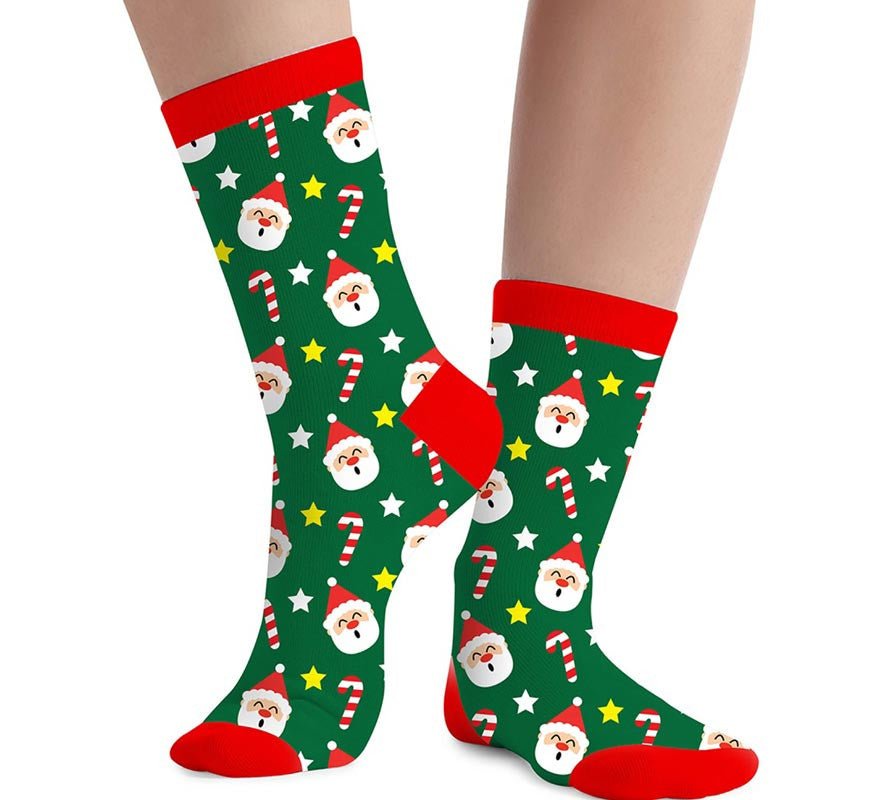 Translation missing: it.Calcetines Navideños Papá Noel en números del 22 al 48
