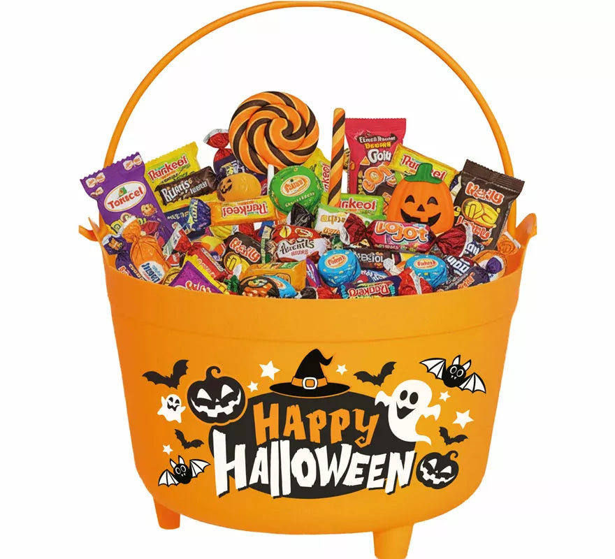 Translation missing: it.Caldero 'Happy Halloween' de 24x23x15 cm