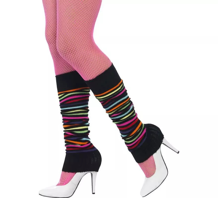Translation missing: it.Calentadores con Rayas fluorescentes para mujer