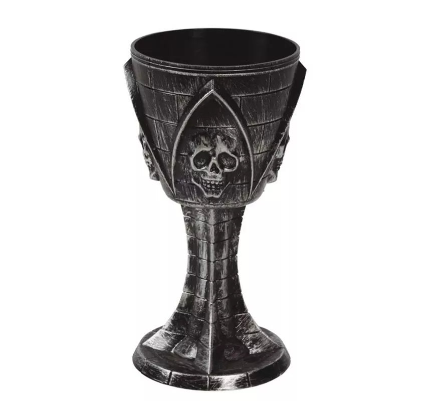 Translation missing: it.Caliz Negro con Calavera de 19 cm