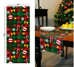 Runner da tavolo quadrato stampato 28x300 cm