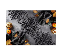 Runner da Tavolo in PVC Ragnatele 34x136 cm
