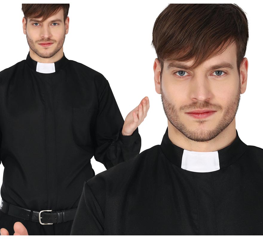 Translation missing: es.Camisa de Cura para Hombre