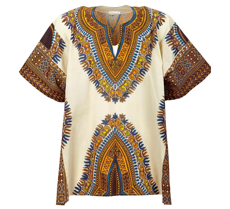 Translation missing: it.Camisa de Estampado Africano adulto