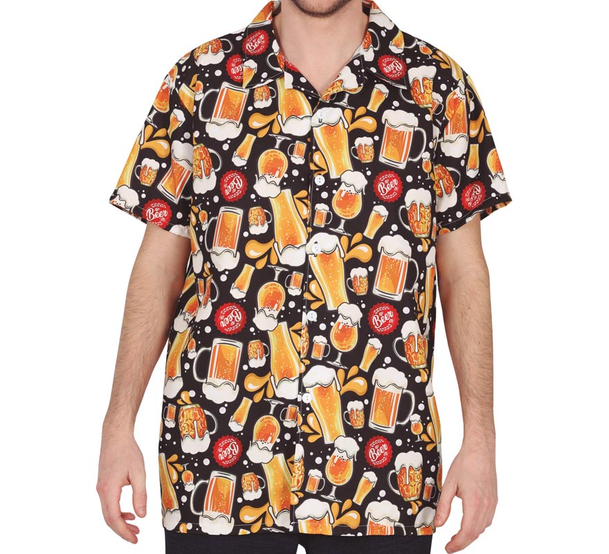 Translation missing: es.Camisa estampado de Cerveza adulto