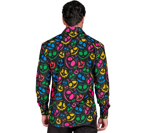 Camisa Fantasmas neón para hombre
