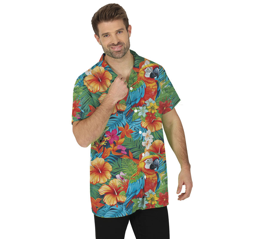 Translation missing: it.Camisa Flores multicolor adulto