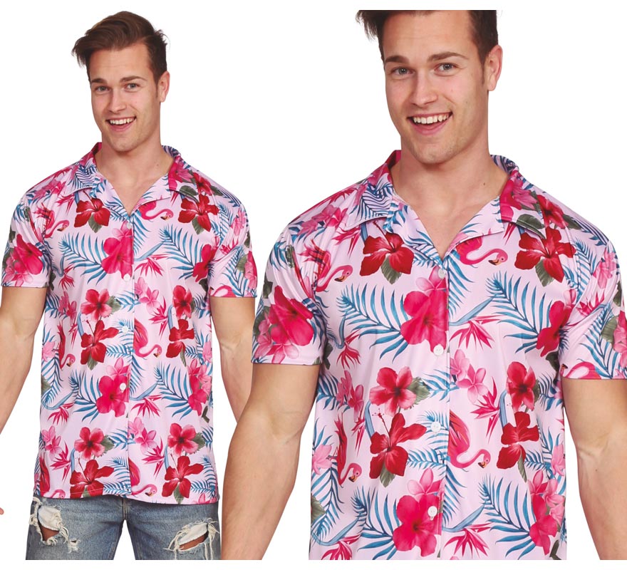 Translation missing: it.Camisa Hawaiana de Flamenco para hombre