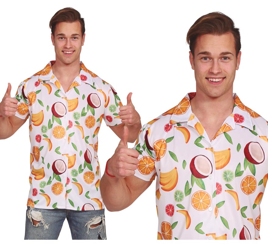 Translation missing: it.Camisa Hawaiana de Frutas para hombre
