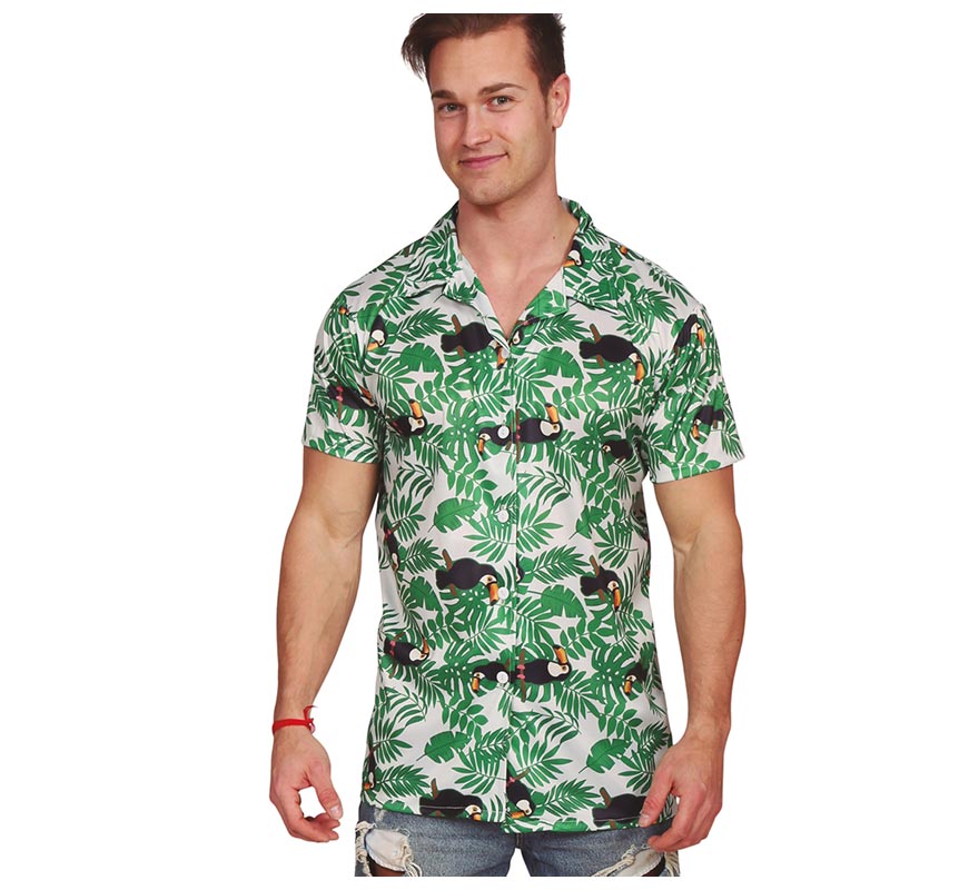 Translation missing: it.Camisa Hawaiana de Palmeras para hombre