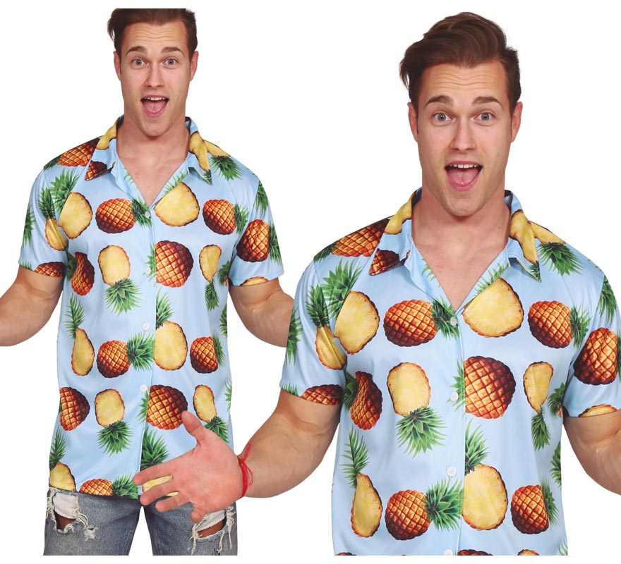 Translation missing: es.Camisa Hawaiana de Piñas para hombre