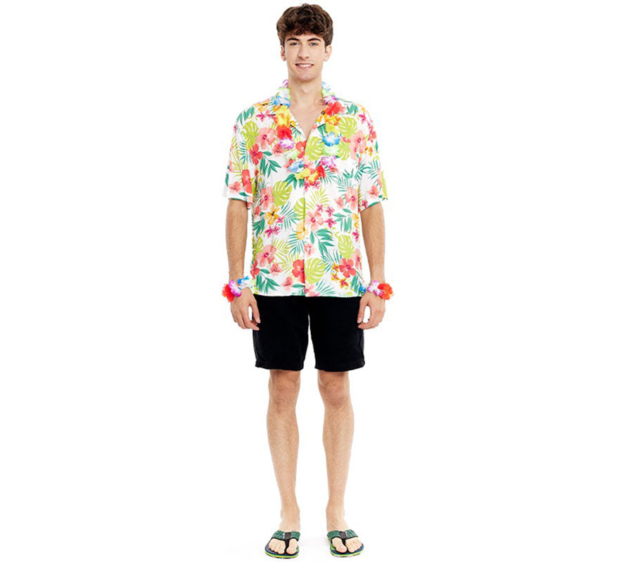 Translation missing: it.Camisa Hawaiana Floral para hombre