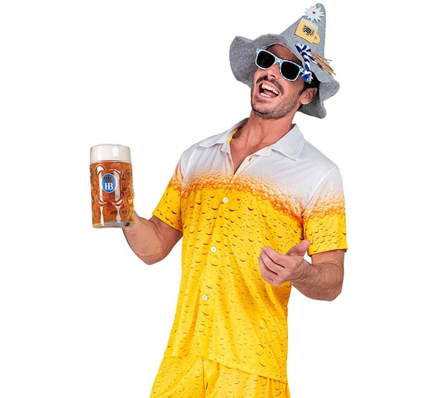 Translation missing: es.Camisa manga corta de Cerveza para hombre