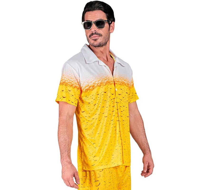Camisa manga corta de Cerveza para hombre