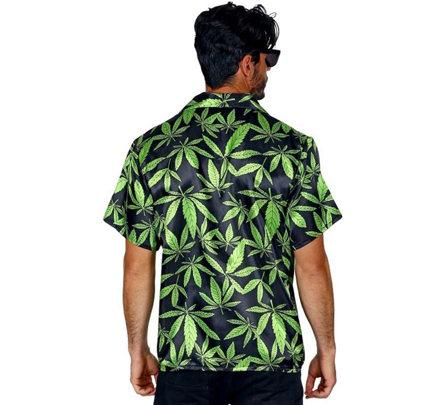 Translation missing: it.Camisa manga corta Estampado Marihuana para hombre