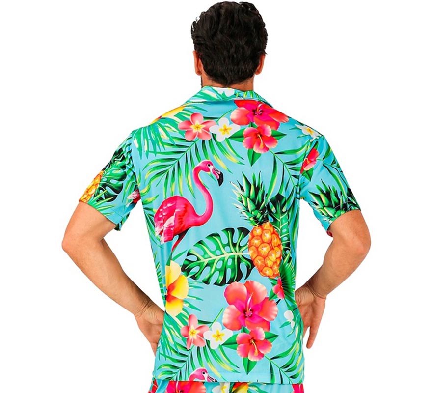 Translation missing: it.Camisa manga corta Hawaiana Estampado Tropical para hombre