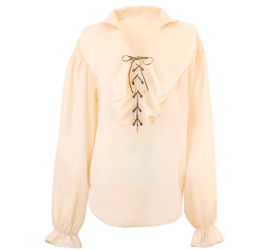 Translation missing: it.Camisa Medieval Renacentista beige para mujer