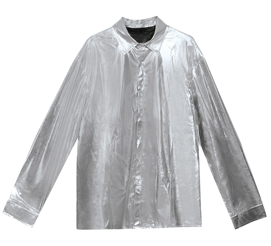 Translation missing: it.Camisa plateada brillante adulto
