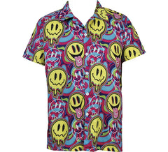 Maglietta psichedelica Smile per uomo