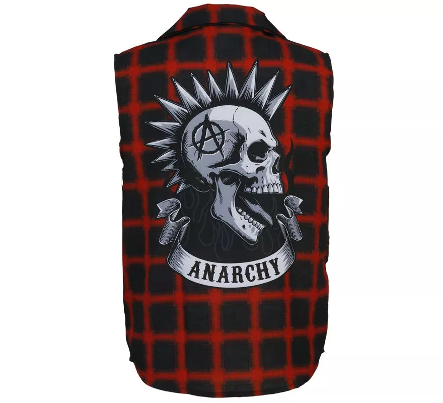 Translation missing: it.Camisa Punk a cuadros para hombre