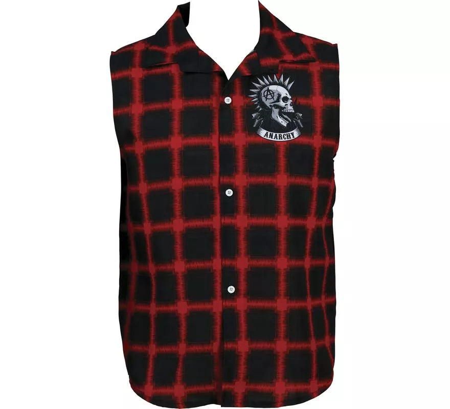 Translation missing: it.Camisa Punk a cuadros para hombre