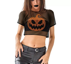 Camiseta de Red Calabaza para mujer