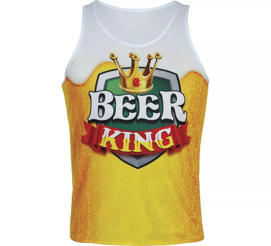 Translation missing: it.Camiseta de Tirantes BeerKing para hombre