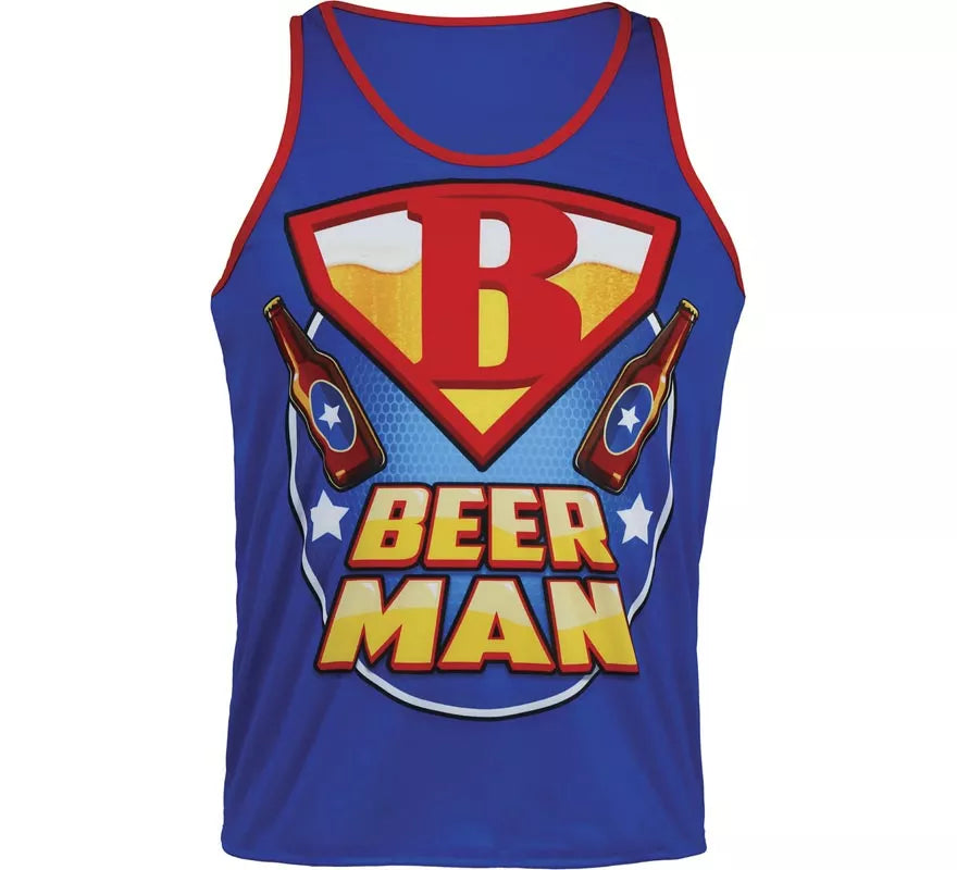 Translation missing: it.Camiseta de Tirantes BeerMan para hombre