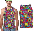 Camiseta de Tirantes Psicodélica Smile para hombre