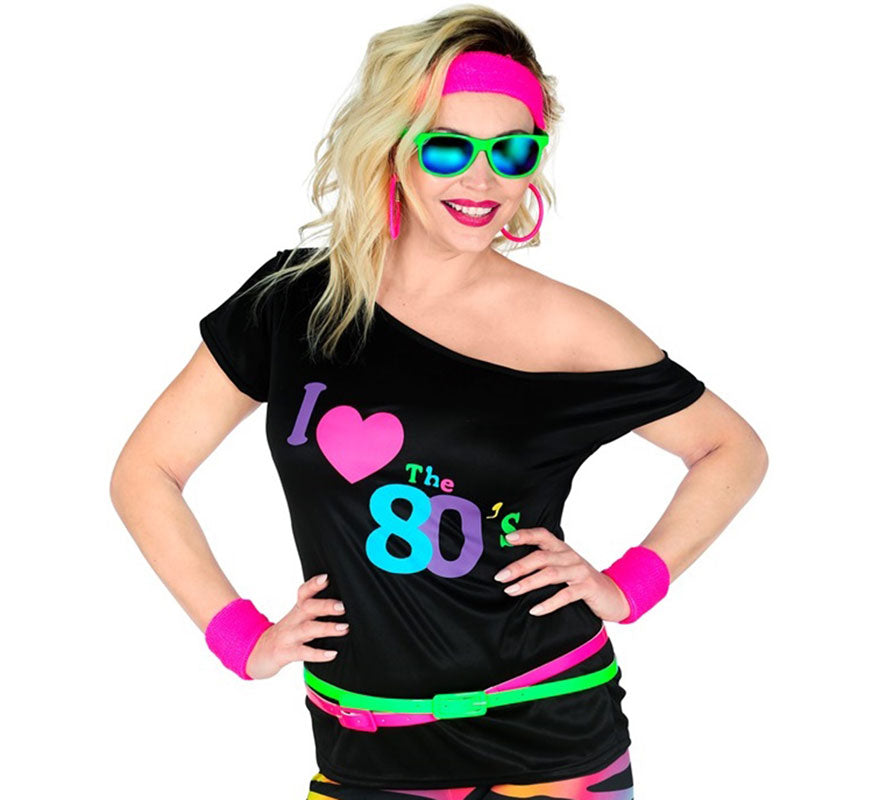 Translation missing: es.Camiseta Disco Años 80 para mujer