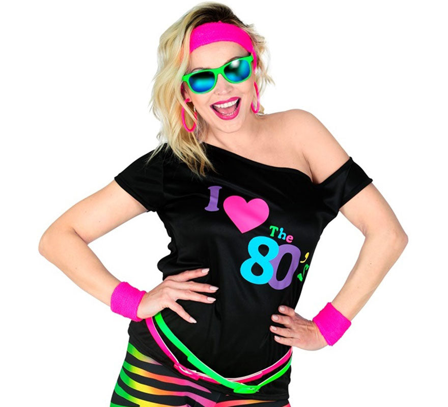 Translation missing: es.Camiseta Disco Años 80 para mujer