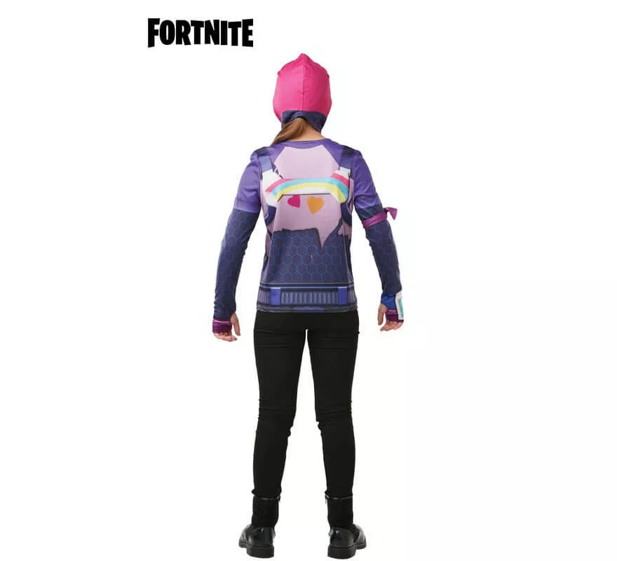 Translation missing: it.Camiseta Disfraz con Capucha Brite Bomber Fortnite para niña y adolescente