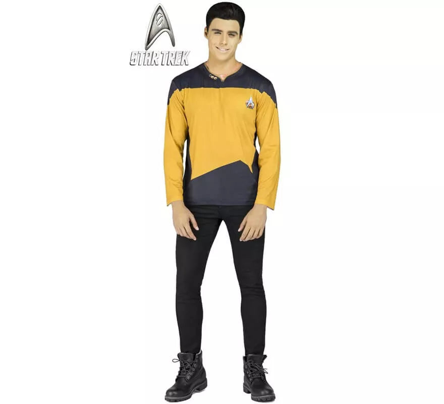 Translation missing: it.Camiseta Disfraz de Data de Star Trek para hombre