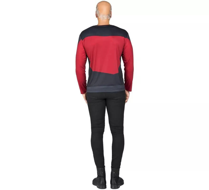 Translation missing: es.Camiseta Disfraz de Picard de Star Trek para hombre