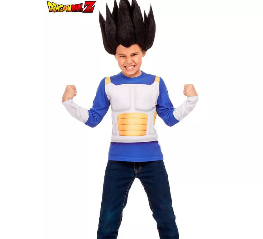 Translation missing: it.Camiseta disfraz de Vegeta para niño