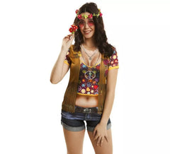 Camicia da hippie per donna