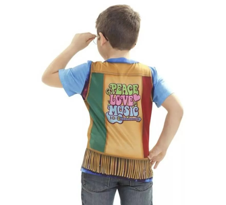 Translation missing: it.Camiseta disfraz Hippie para niño