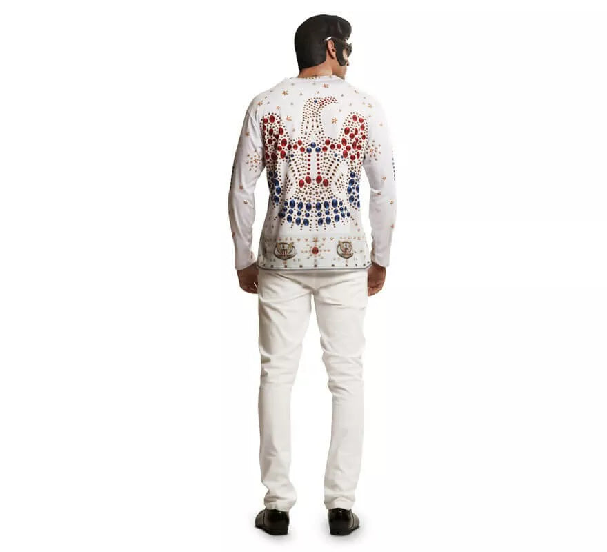 Translation missing: it.Camiseta disfraz rey del rock para hombre