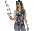 Camiseta disfraz Steampunk para mujer