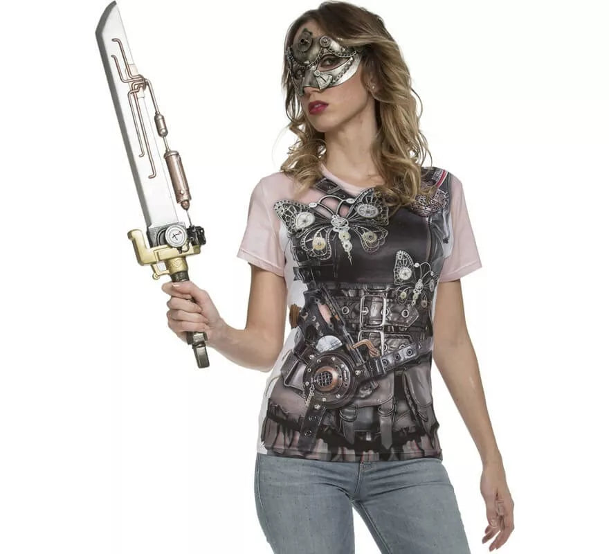 Translation missing: es.Camiseta disfraz Steampunk para mujer