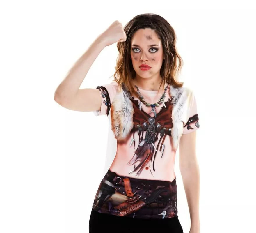 Translation missing: it.Camiseta disfraz Viking Girl para mujer