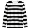 Camiseta Mimo o Preso a Rayas blancas y negras para hombre