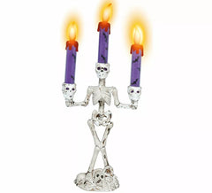 Candeliere Scheletro con Luce 35 cm