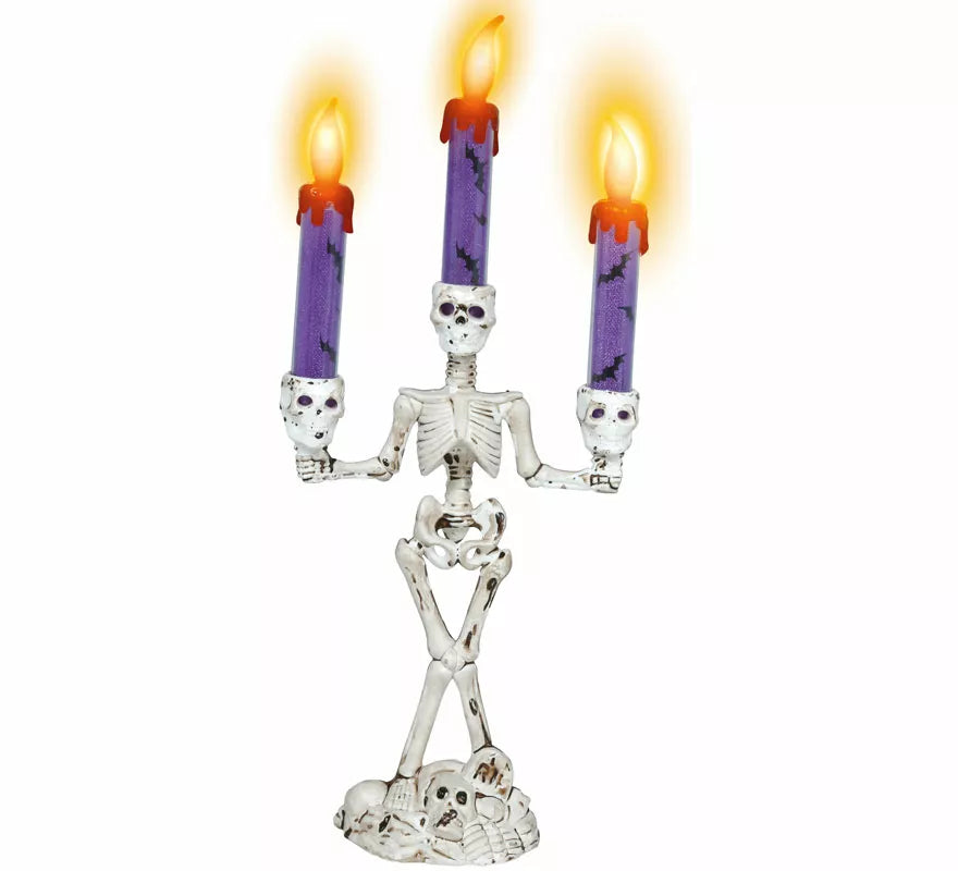 Translation missing: it.Candelabro Esqueleto con Luz de 35 cm