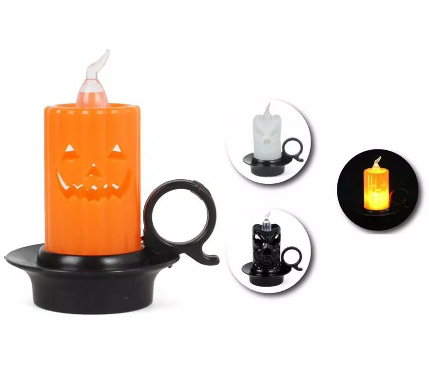 Translation missing: it.Candelabro Halloween con luz en modelo surtidos de 7x8 cm
