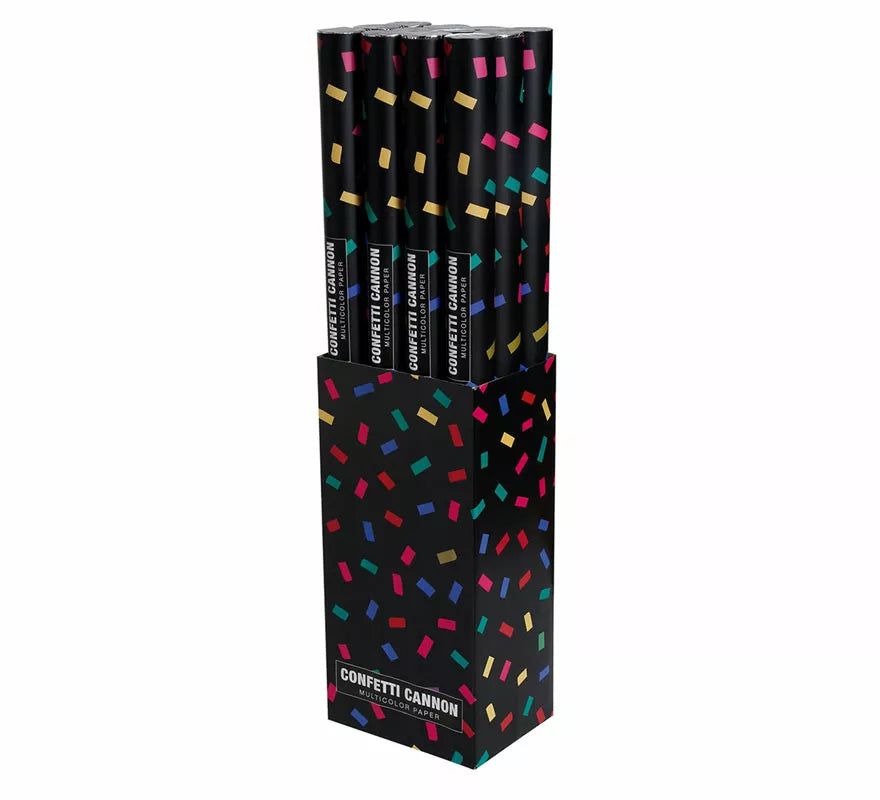 Cañón Confetti Kabuki Multicolor de Papel de 80 cm