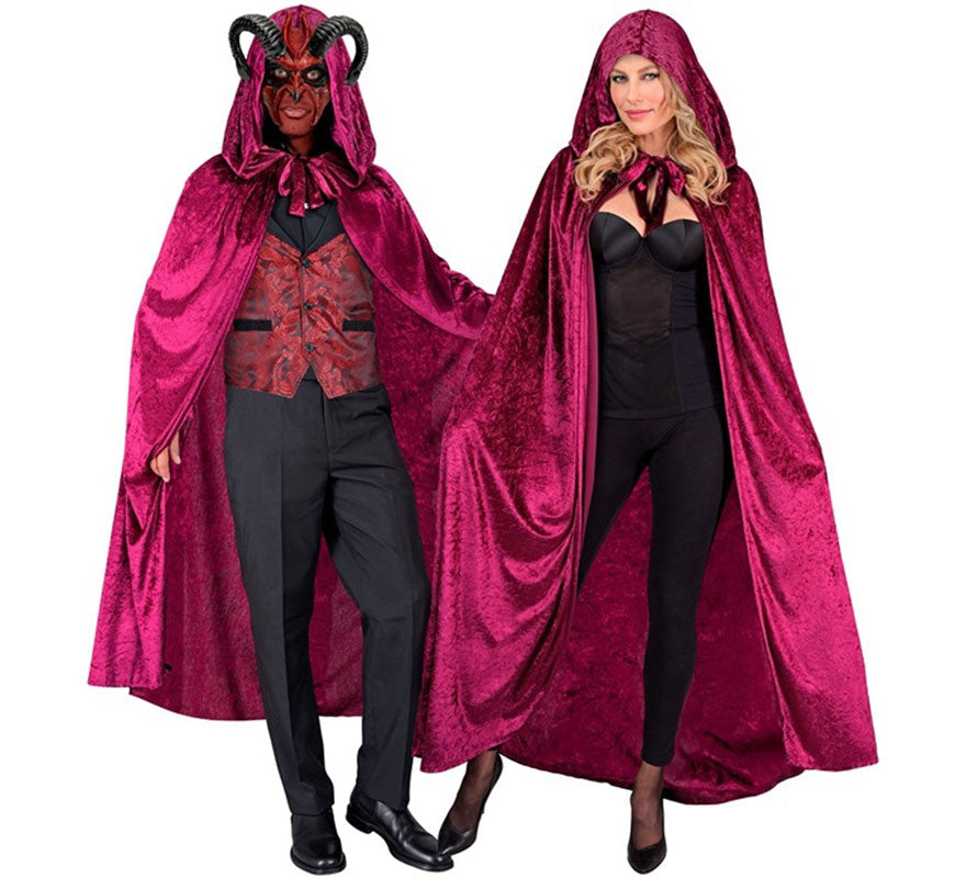 Translation missing: it.Capa con Capucha de Terciopelo de 140 cm para adultos en varios colores