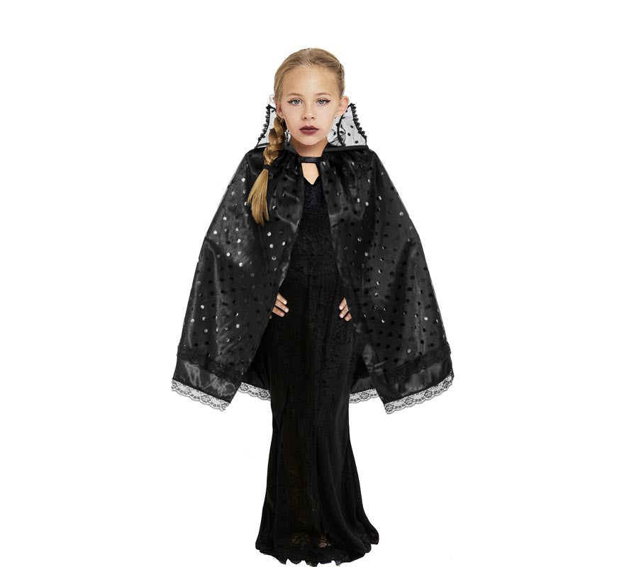 Translation missing: it.Capa de Bruja negra con cuello infantil