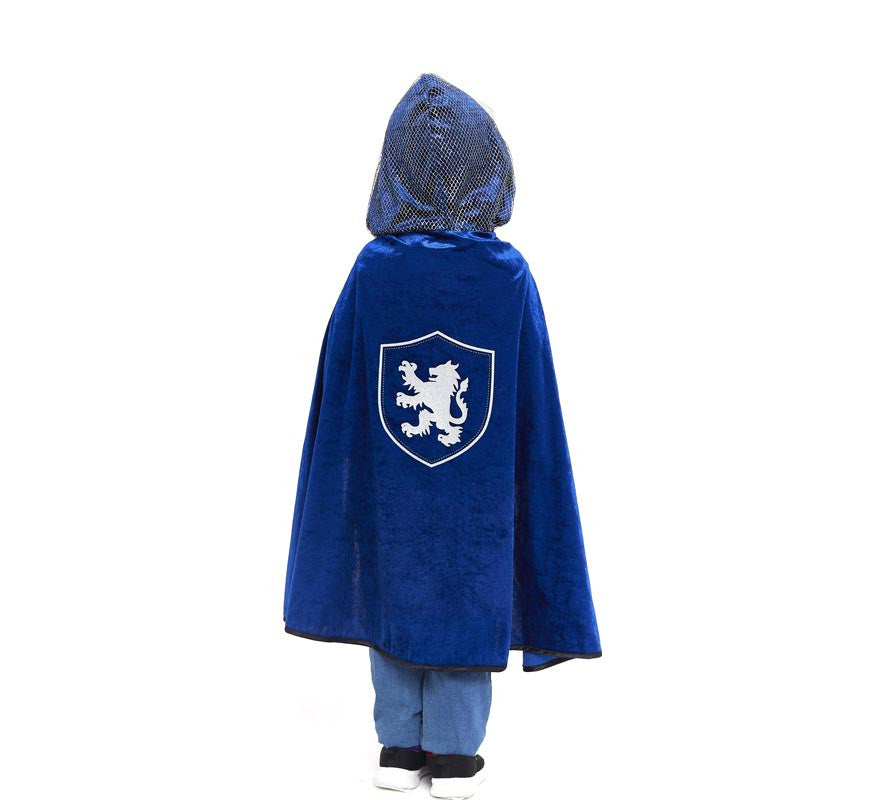 Translation missing: es.Capa de Caballero azul con capucha infantil